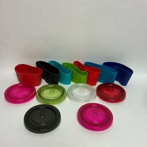 COOL GEAR DOUBLE WALL Insulated 16 OZ CHILLER Tumblers Replacement LIDS BANDS